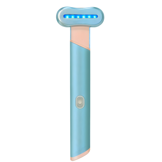 New! Triple Action LED Wand – Light, Heat & Vibration for Glowing Skin